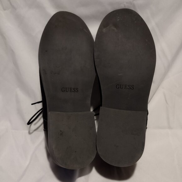 🌎 Guess || 9 Black Denim Oxford - Picture 5 of 7
